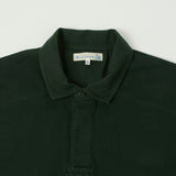 Merz b. Schwanen 'Good Basics' Rugby Shirt - Forest