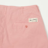 Merz b. Schwanen SHORTS01 5.1oz Poplin Shorts - Peach