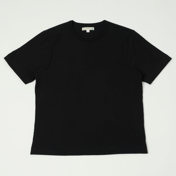 Merz b. Schwanen 2M15C Classic Jersey Tee - Deep Black