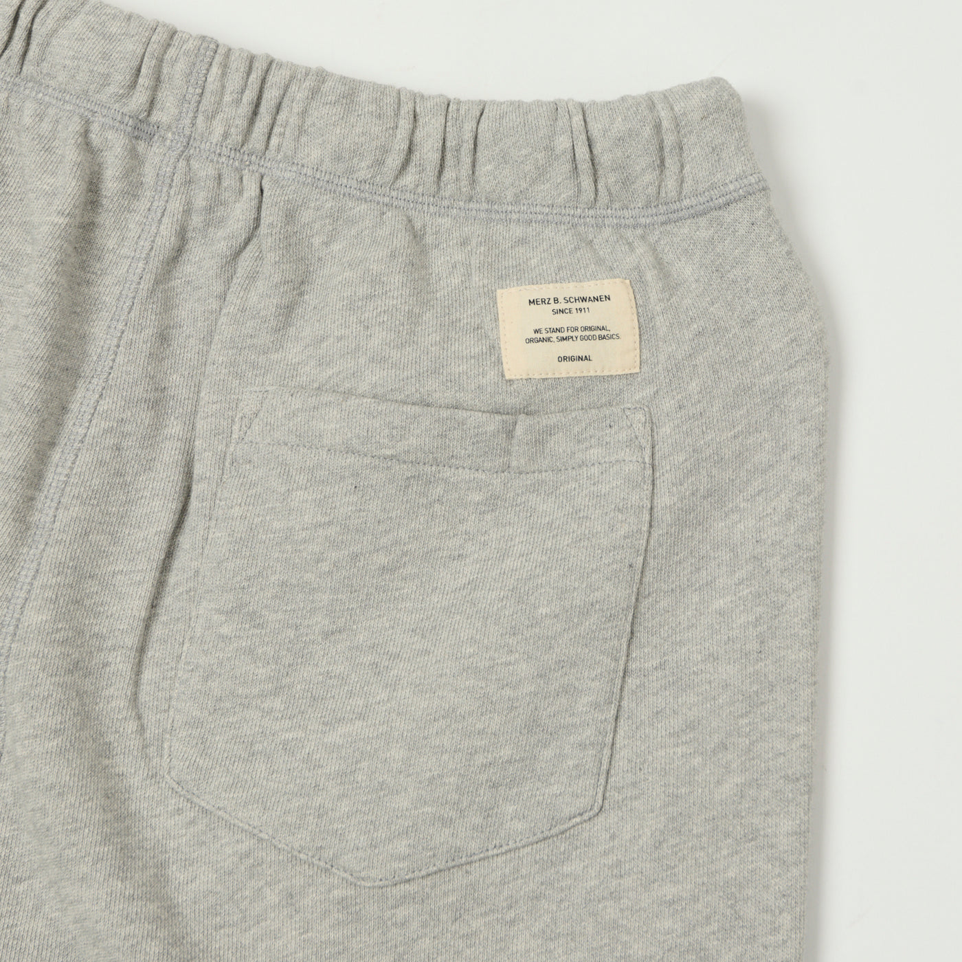 Merz b. Schwanen 'Good Basics' Organic Cotton Sweatpants - Grey Melange