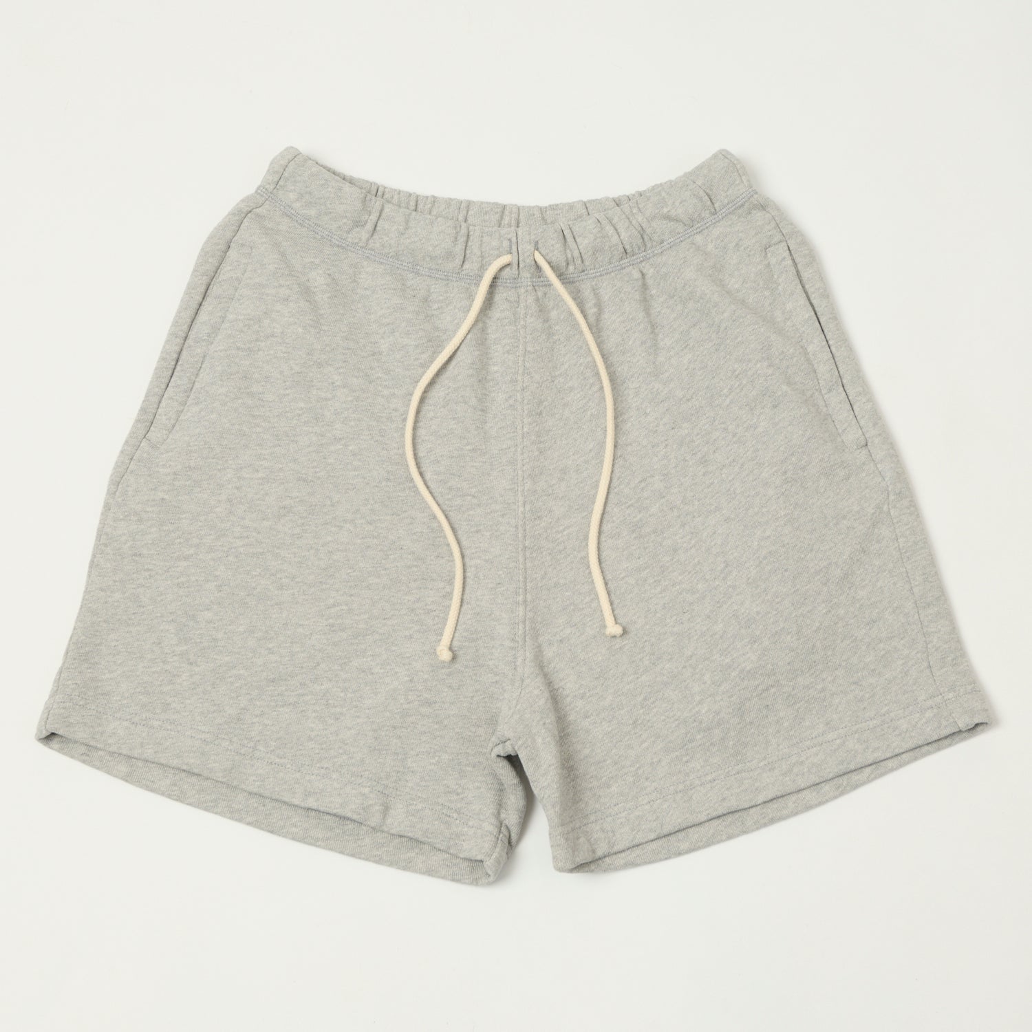 Merz b. Schwanen 'Good Basics' Organic Cotton Sweat Shorts - Grey Melange