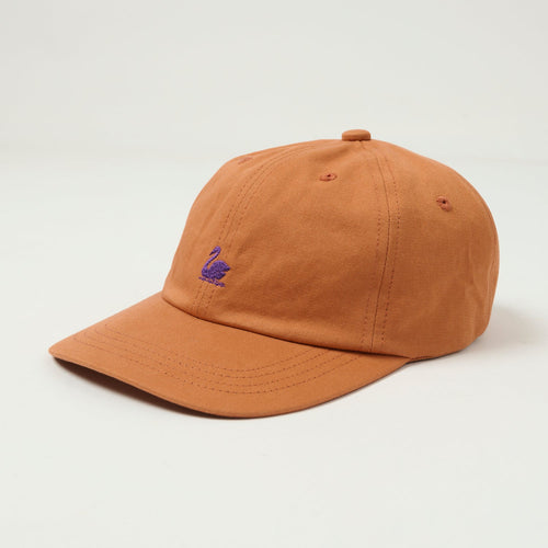 Merz b. Schwanen 'Good Basics' Swan Logo Cap - Pumpkin