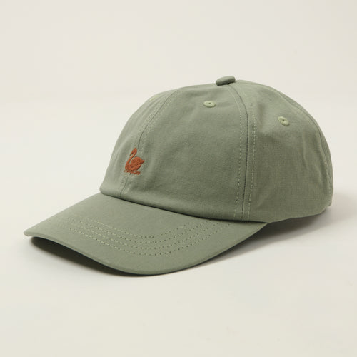 Merz b. Schwanen 'Good Basics' Swan Logo Cap - Light Army