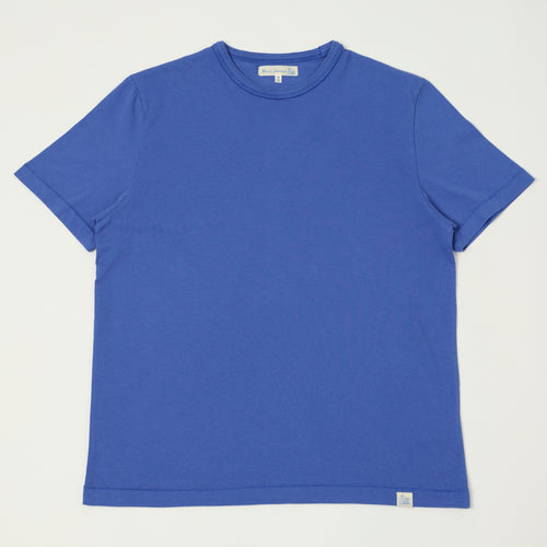 Merz b. Schwanen 'Good Basics' Organic Cotton T-Shirt - Vintage Blue