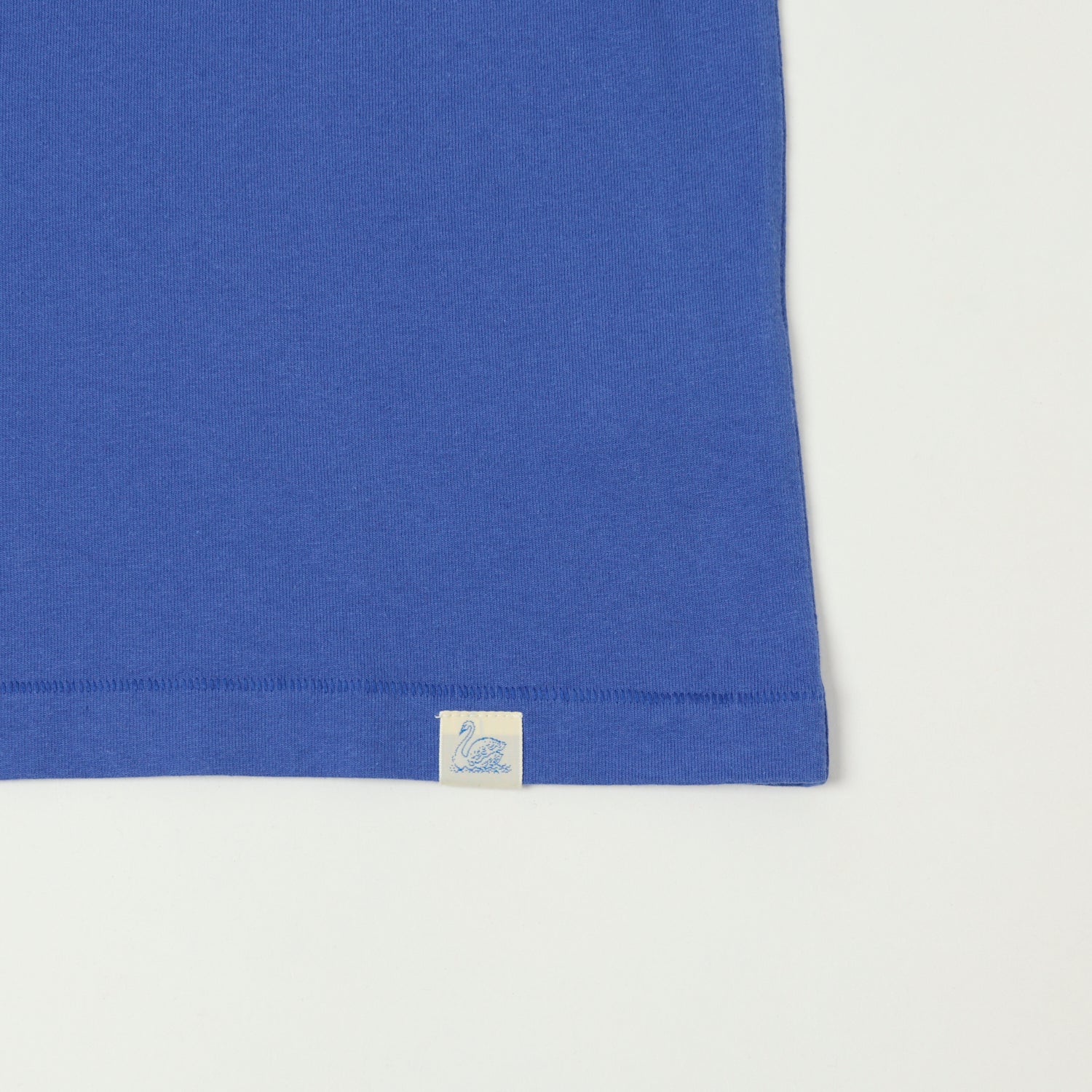 Merz b. Schwanen 'Good Basics' Organic Cotton T-Shirt - Vintage Blue