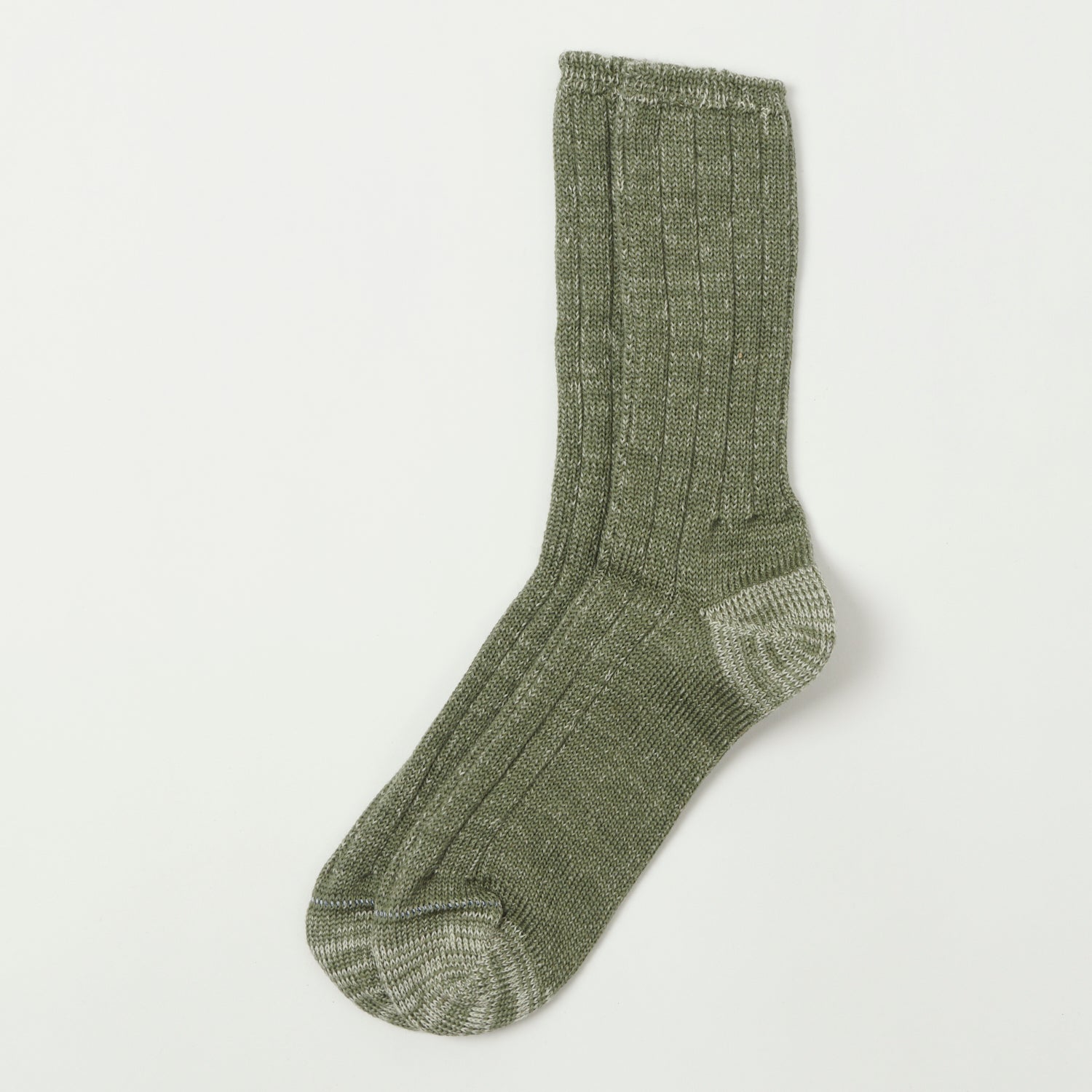 Merz b. Schwanen W72 Merino Wool Sock - Army Melange
