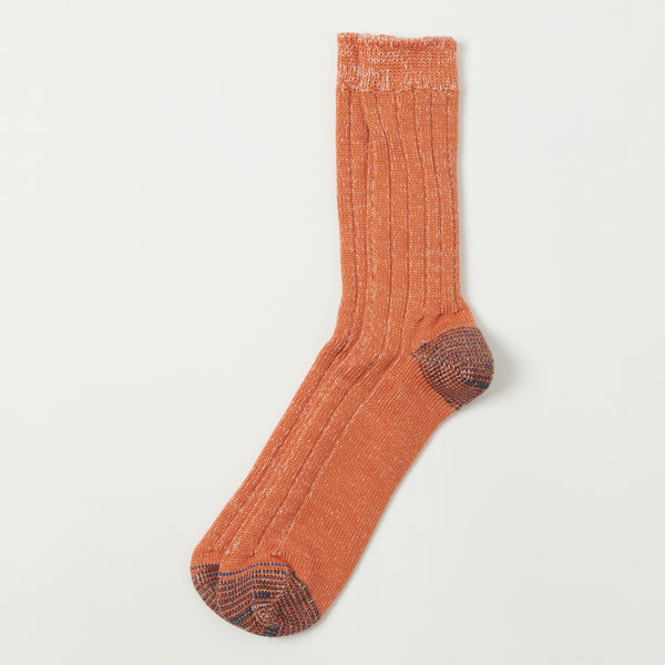 Merz b. Schwanen W72 Merino Wool Socks - Light Orange