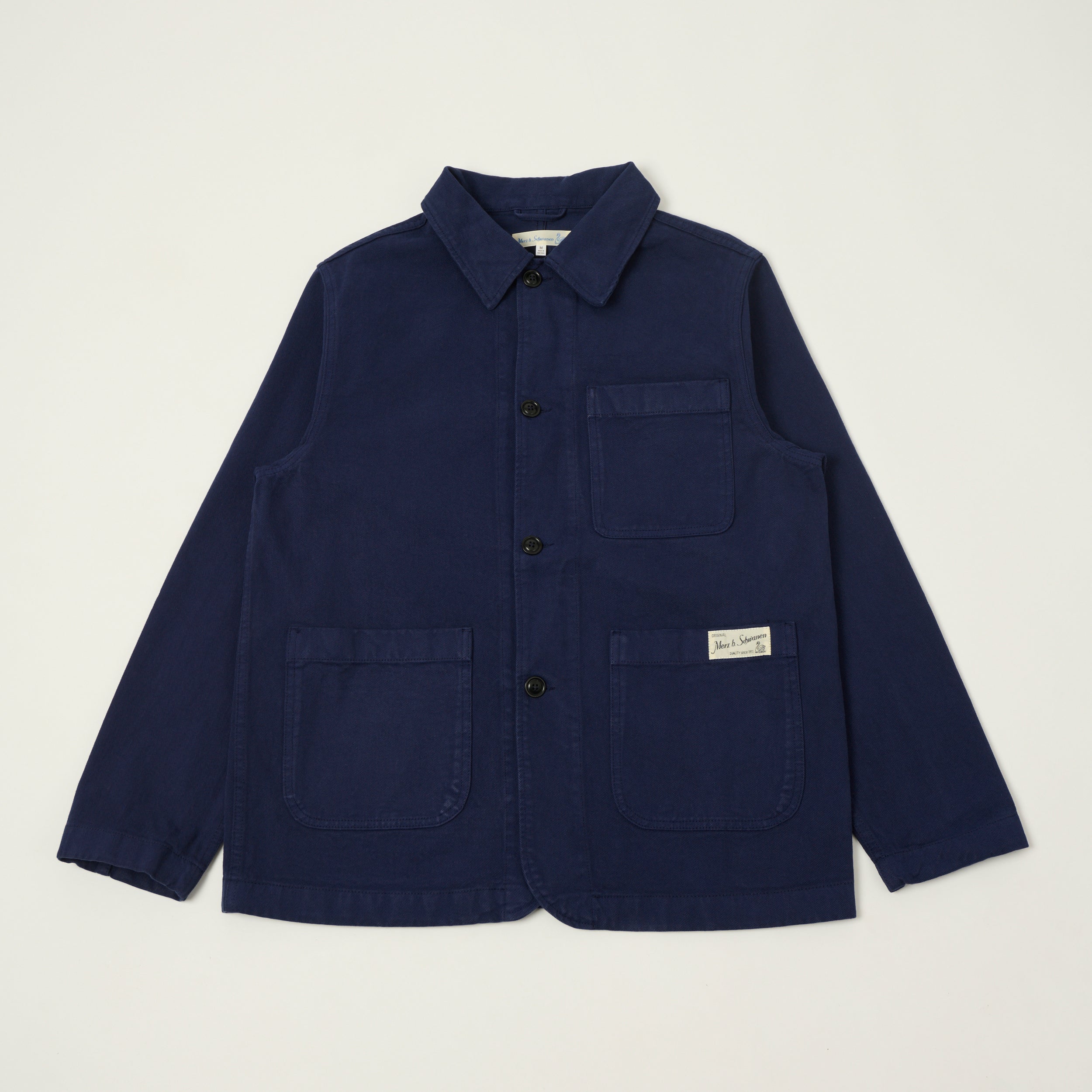 Kaptain Sunshine 'Gaba' Lightweight Chore Jacket - Black – SON OF