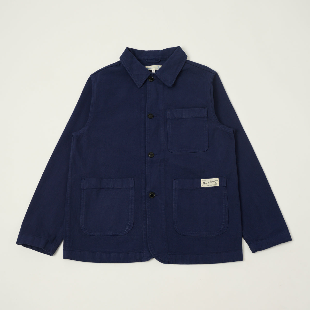 Merz b. Schwanen Work Jacket - Ink Blue