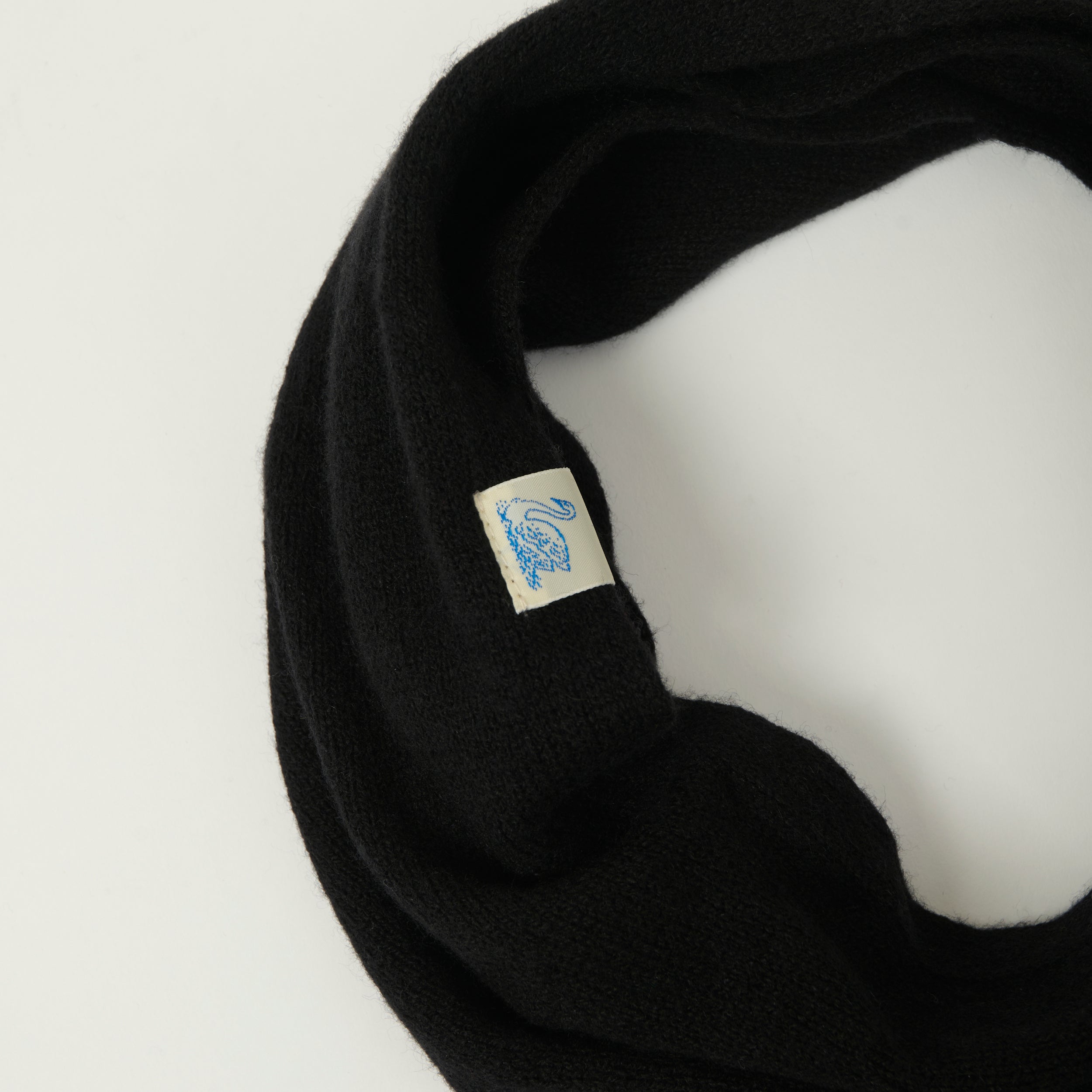 小物 black means Hand Knit Muffler Sublime Hand Knit Long Muffler Scarf - Navy/Orange – SON OF A STAG