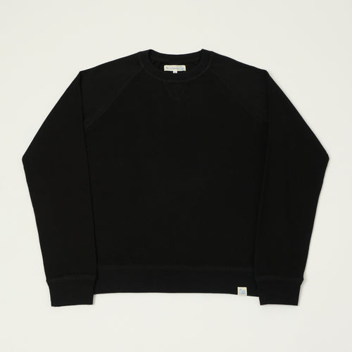 Merz b. Schwanen 'Good Basics' Organic Cotton Sweatshirt - Deep Black
