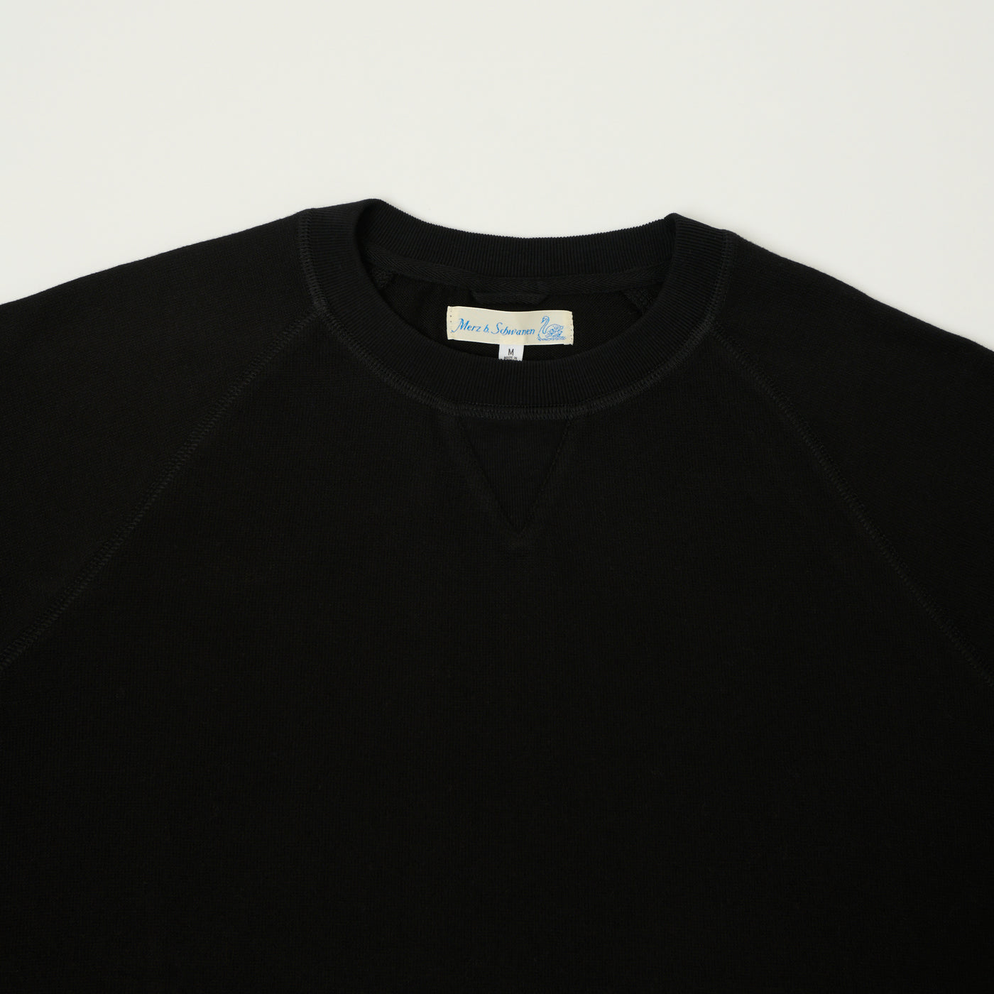 Merz b. Schwanen 'Good Basics' Organic Cotton Sweatshirt - Deep Black