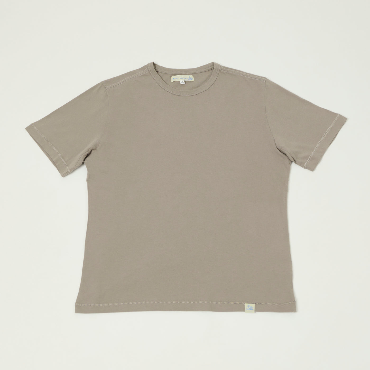 Merz b. Schwanen 'Good Basics' Pima Cotton T-Shirt - Basalt Grey