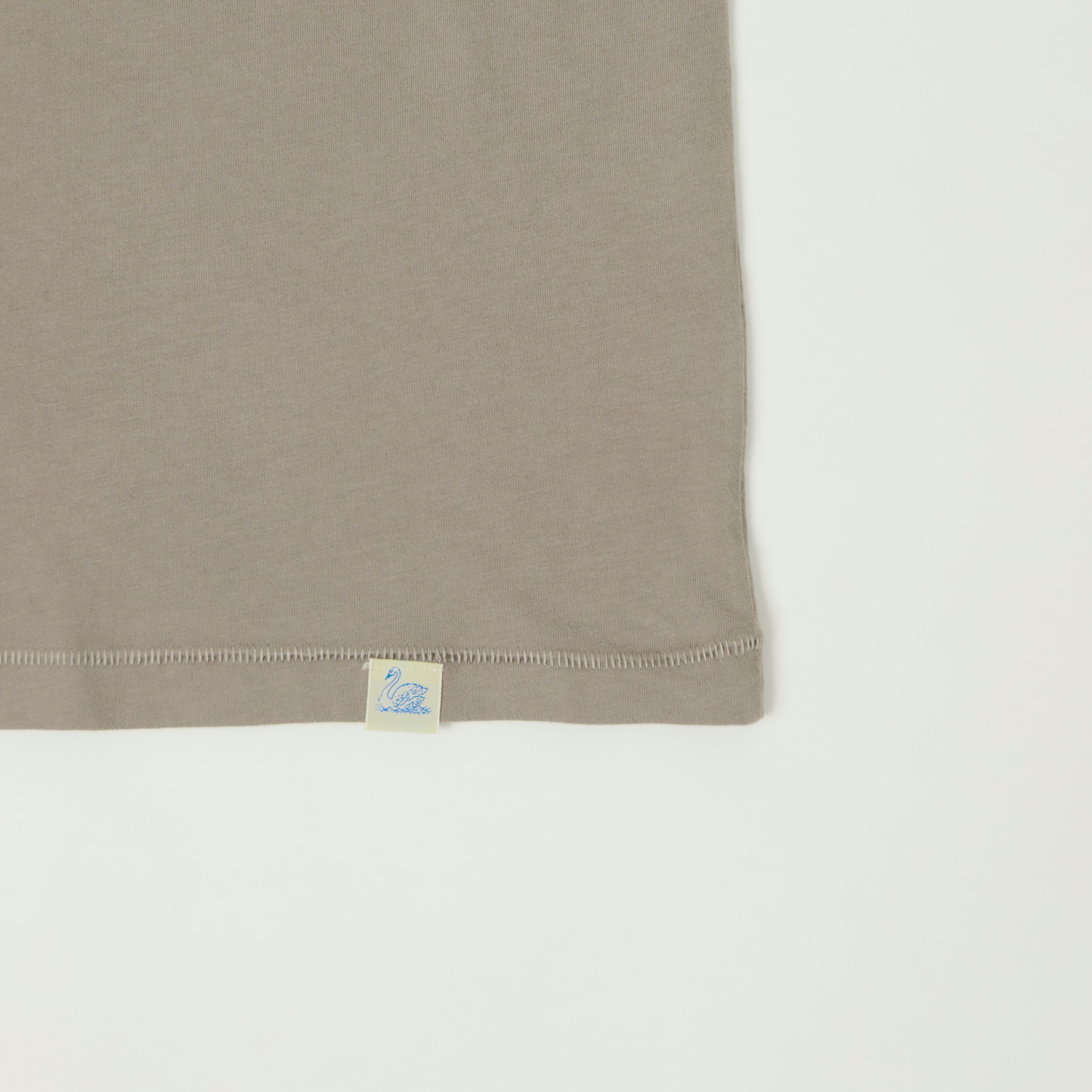 Merz b. Schwanen 'Good Basics' Pima Cotton T-Shirt - Basalt Grey