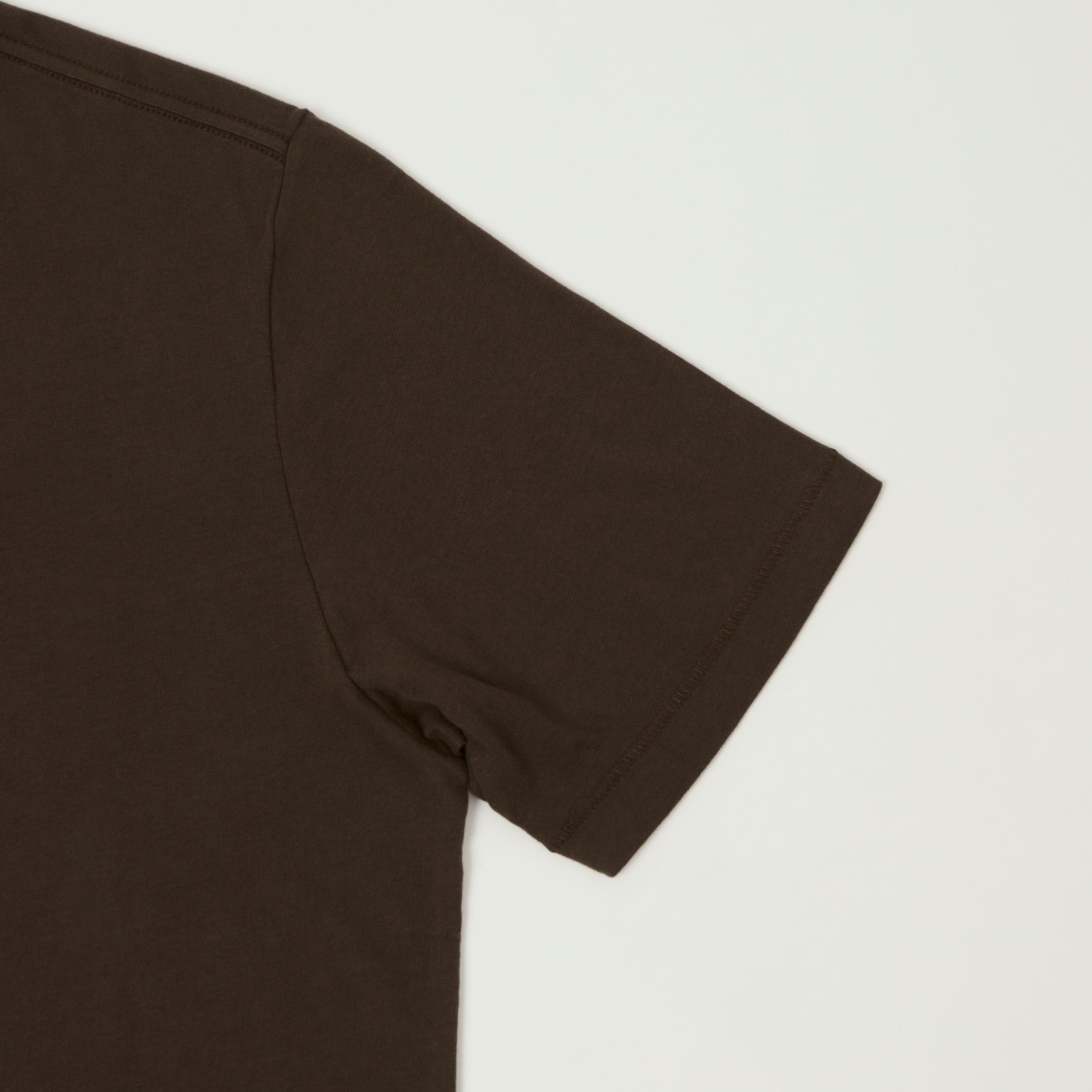 Merz b. Schwanen 'Good Basics' Pima Cotton T-Shirt - Chocolate