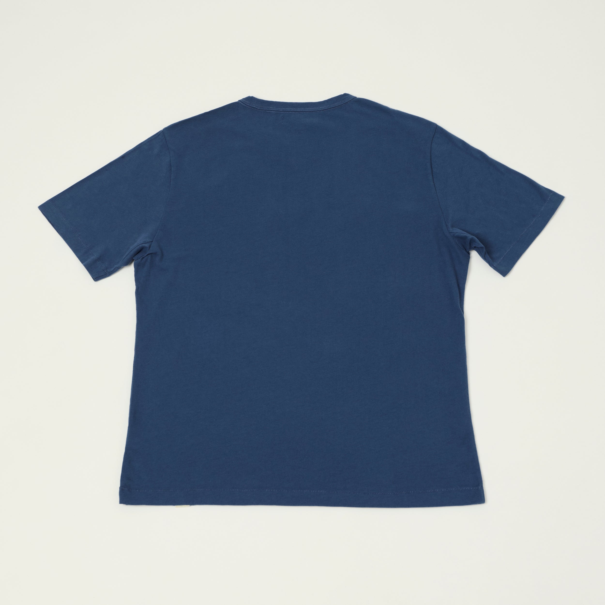 Merz b. Schwanen 'Good Basics' Pima Cotton T-Shirt - Indigo