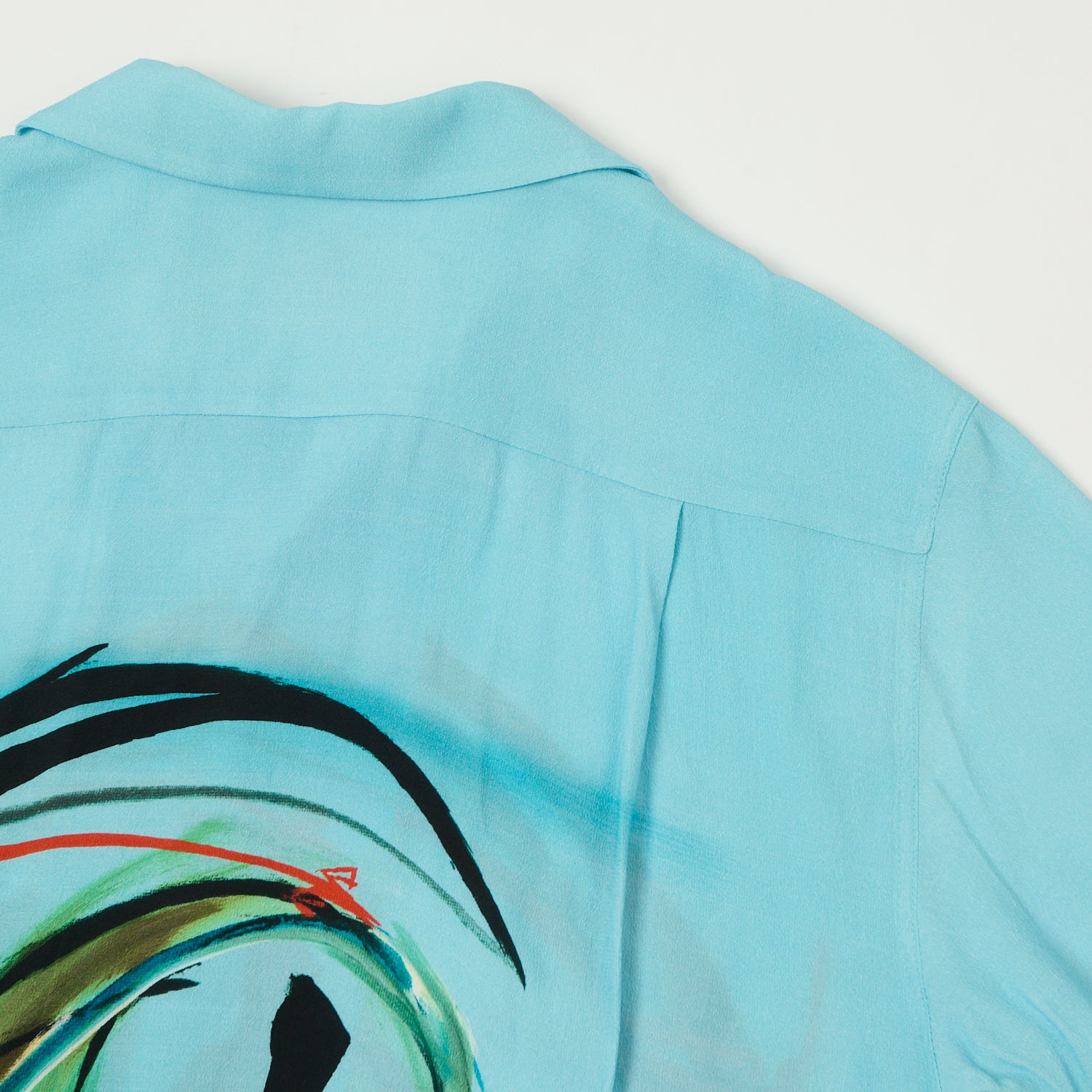 Micky Oye X Brian Bent Aloha Shirt - Sky Blue