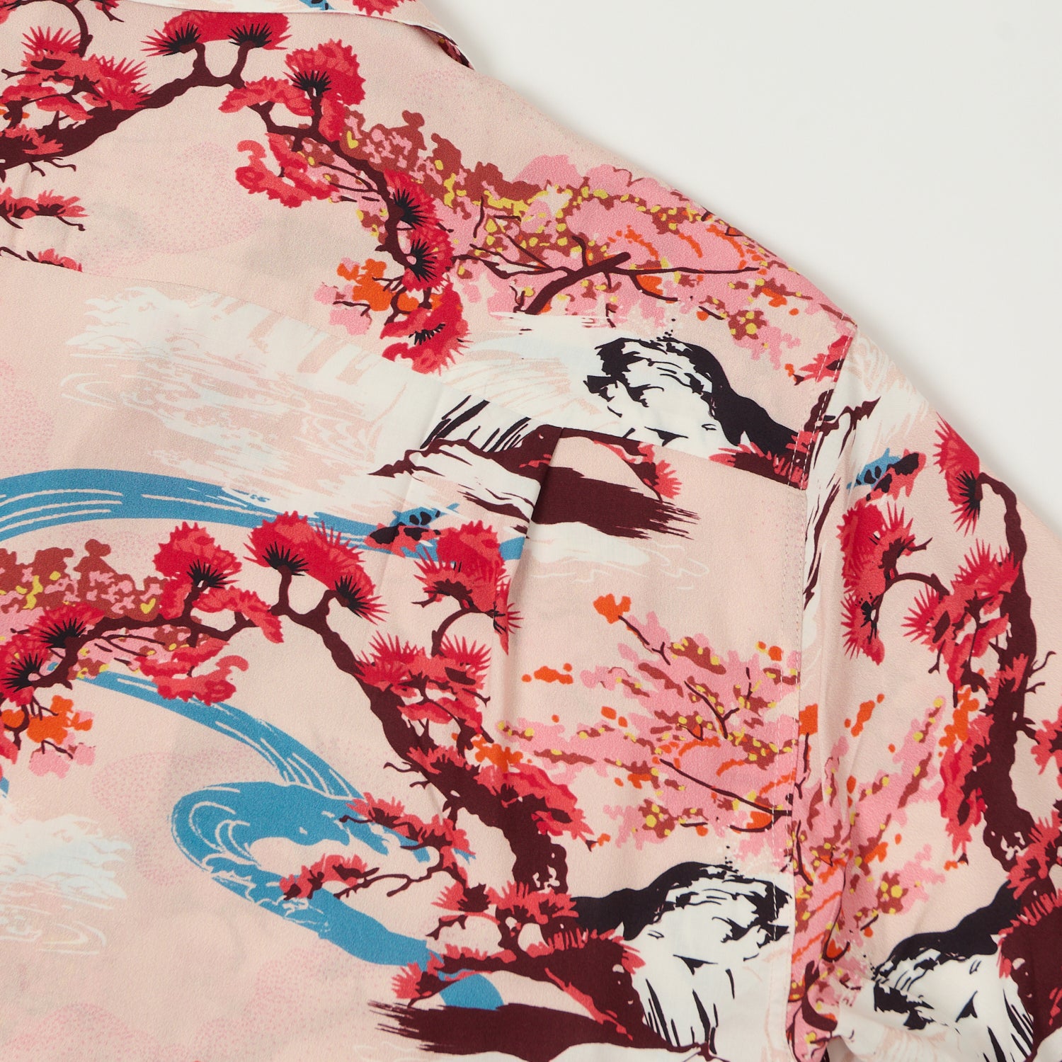 Micky Oye 'Wailani' Aloha Shirt - Rose