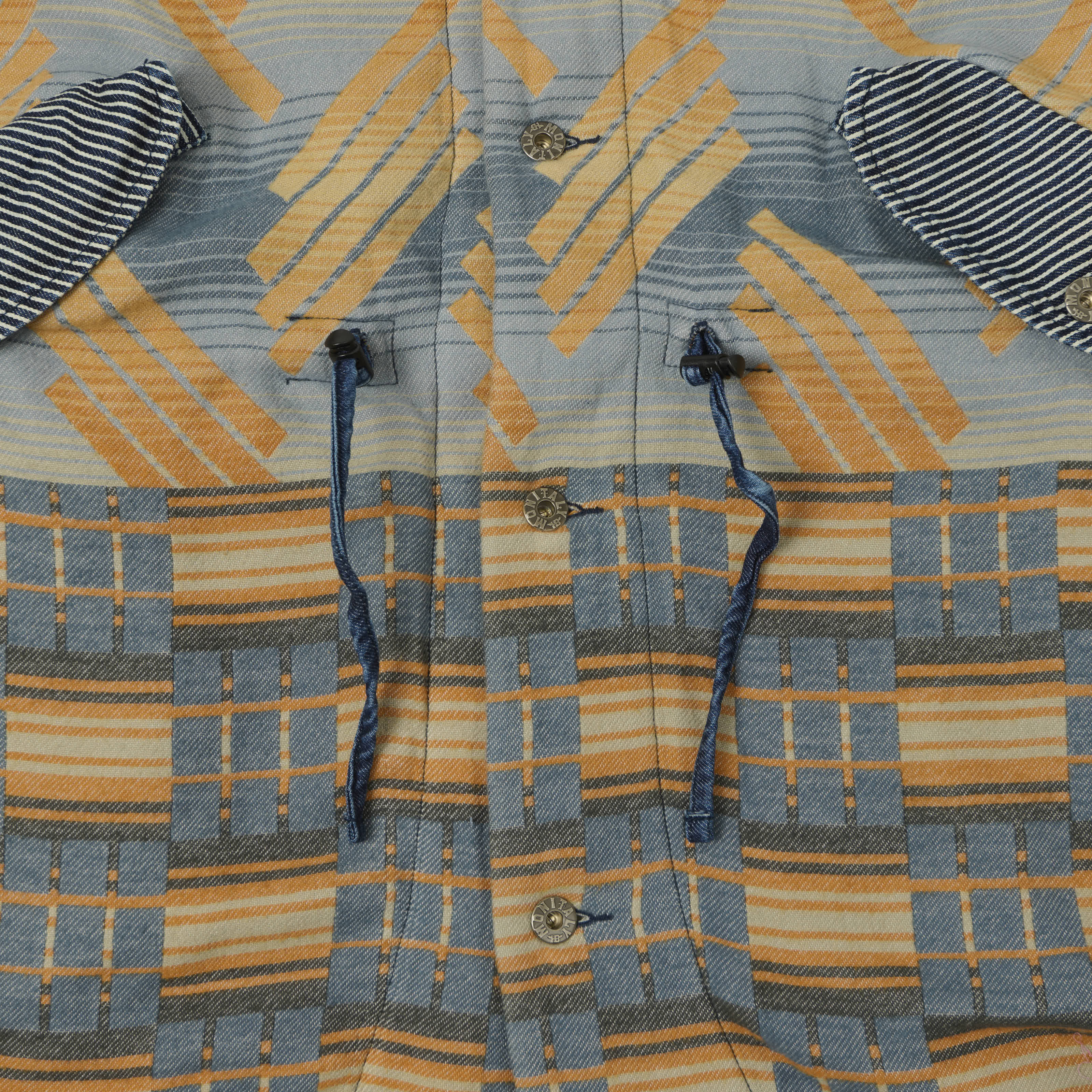 Monitaly 'Beacon' Czech Military Coat - Blue