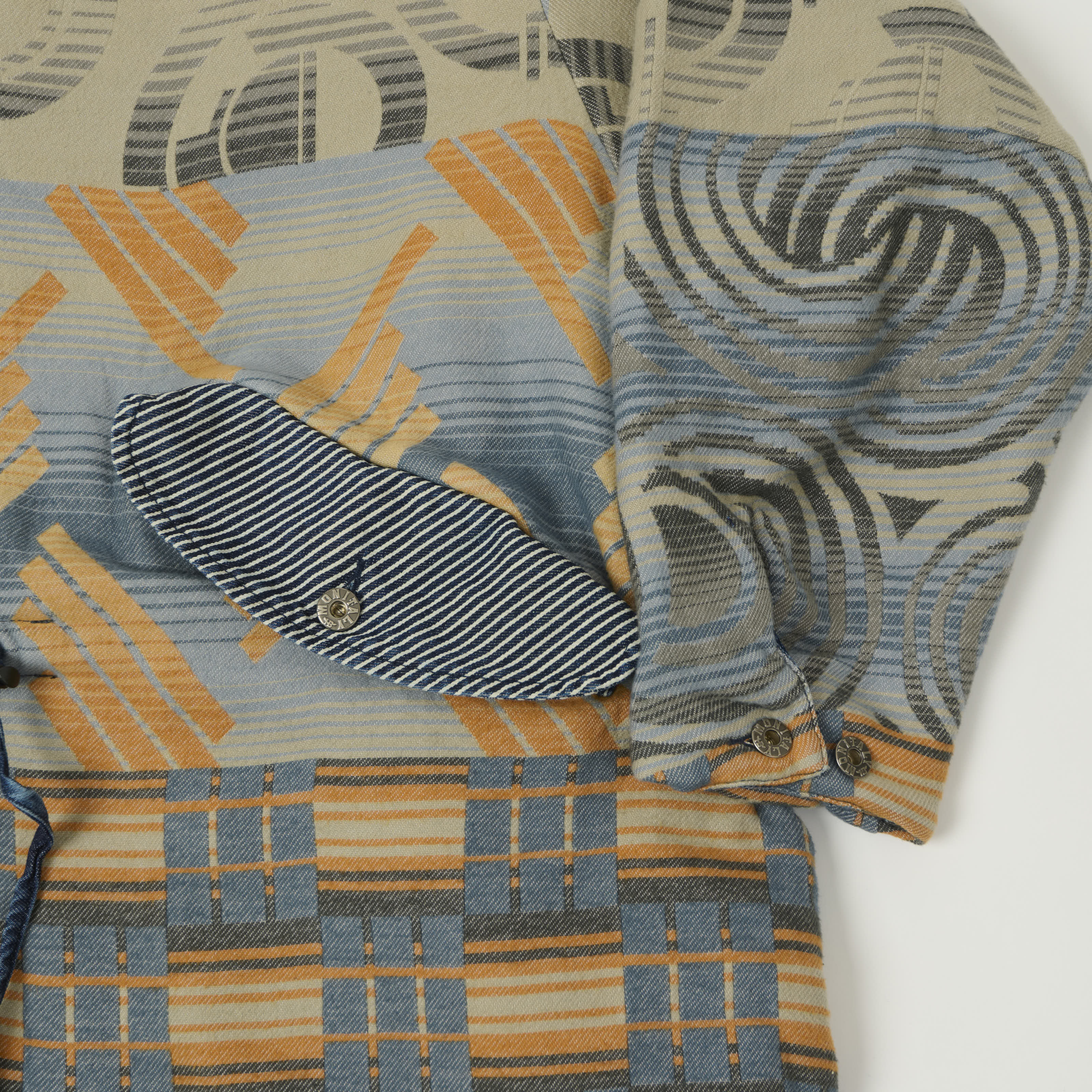 Monitaly 'Beacon' Czech Military Coat - Blue