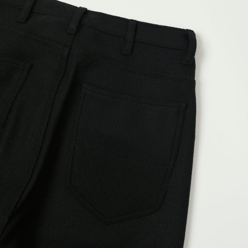 Monitaly Drop Crotch 5 Pocket Pants - Vicente Black