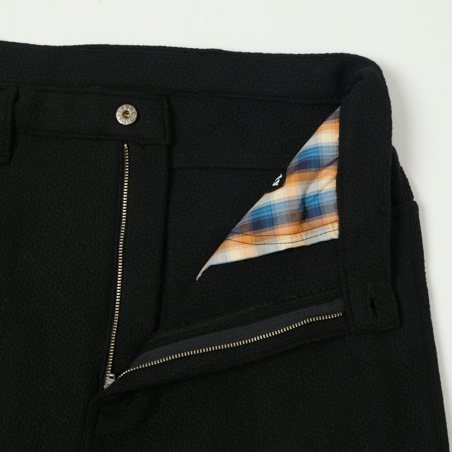 Monitaly Drop Crotch Five Pocket Pants - Vicente Black