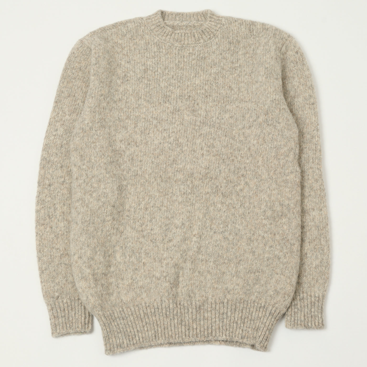 Monitaly 'Alpaguan' Acpaca Pullover - Grey