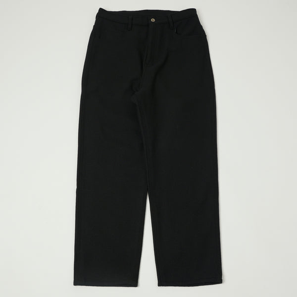 Monitaly Drop Crotch 5 Pocket Pants - Vicente Black