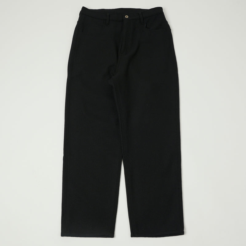 Monitaly Drop Crotch 5 Pocket Pants - Vicente Black