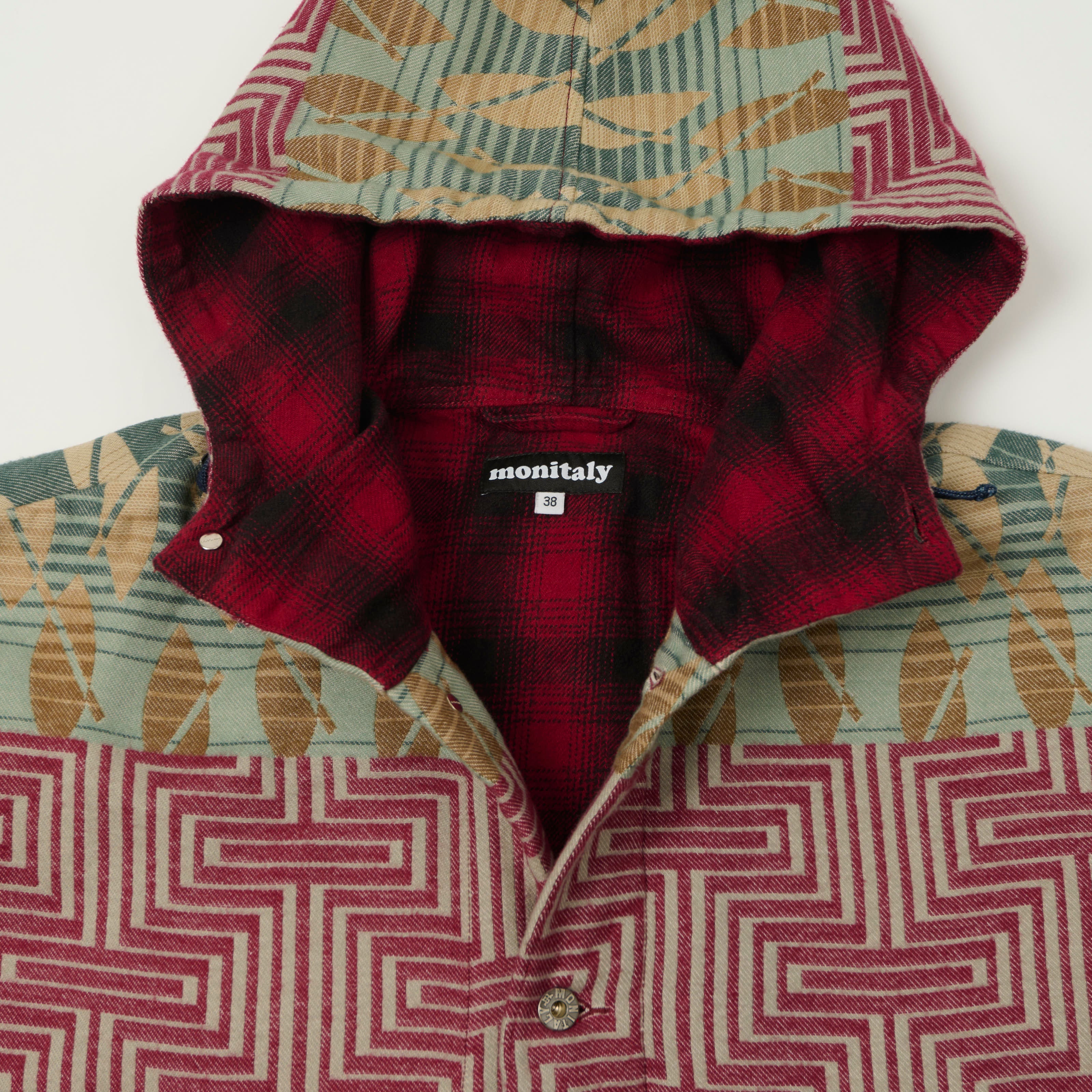 Monitaly 'Beacon' Czech Military Coat - Red