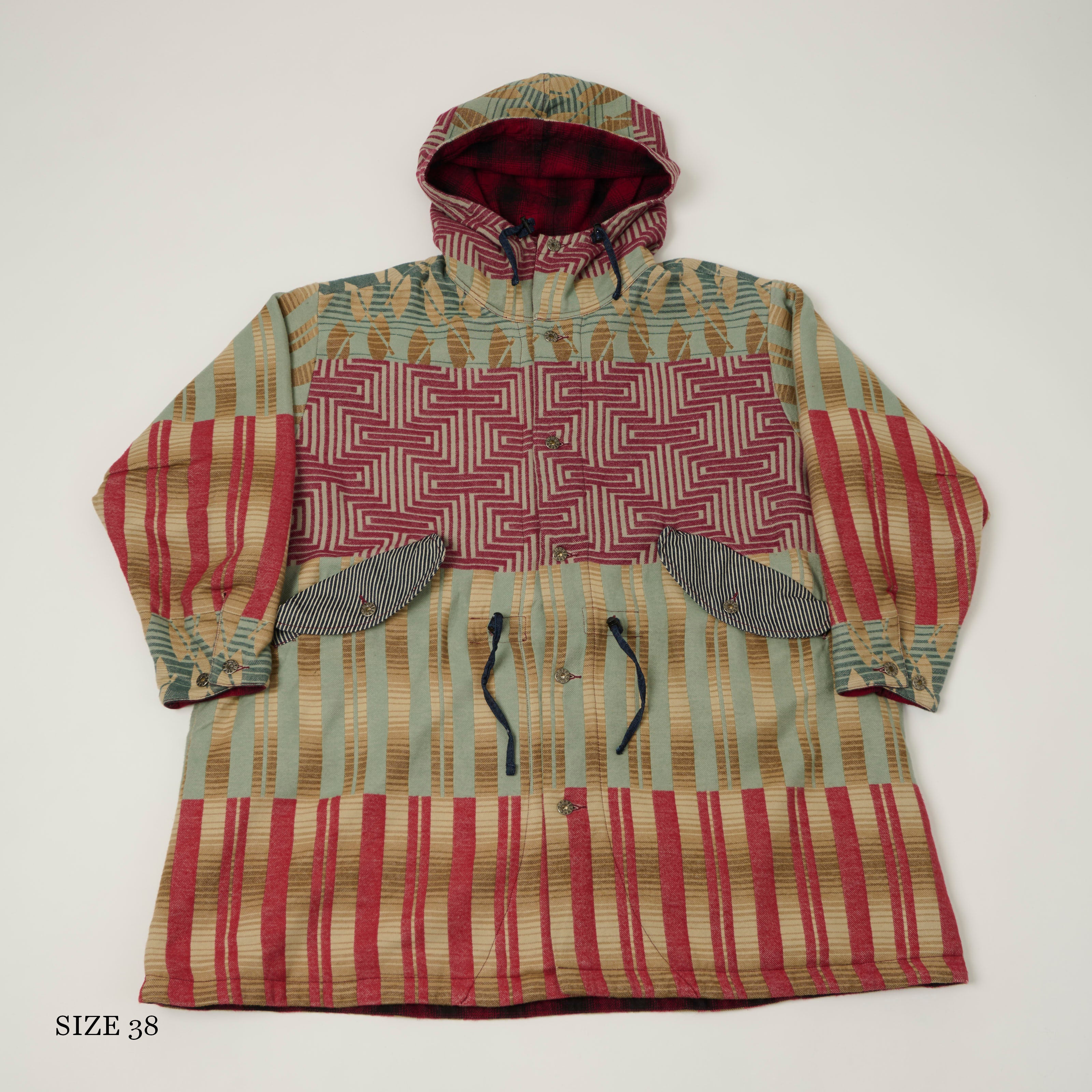 Monitaly 'Beacon' Czech Military Coat - Red