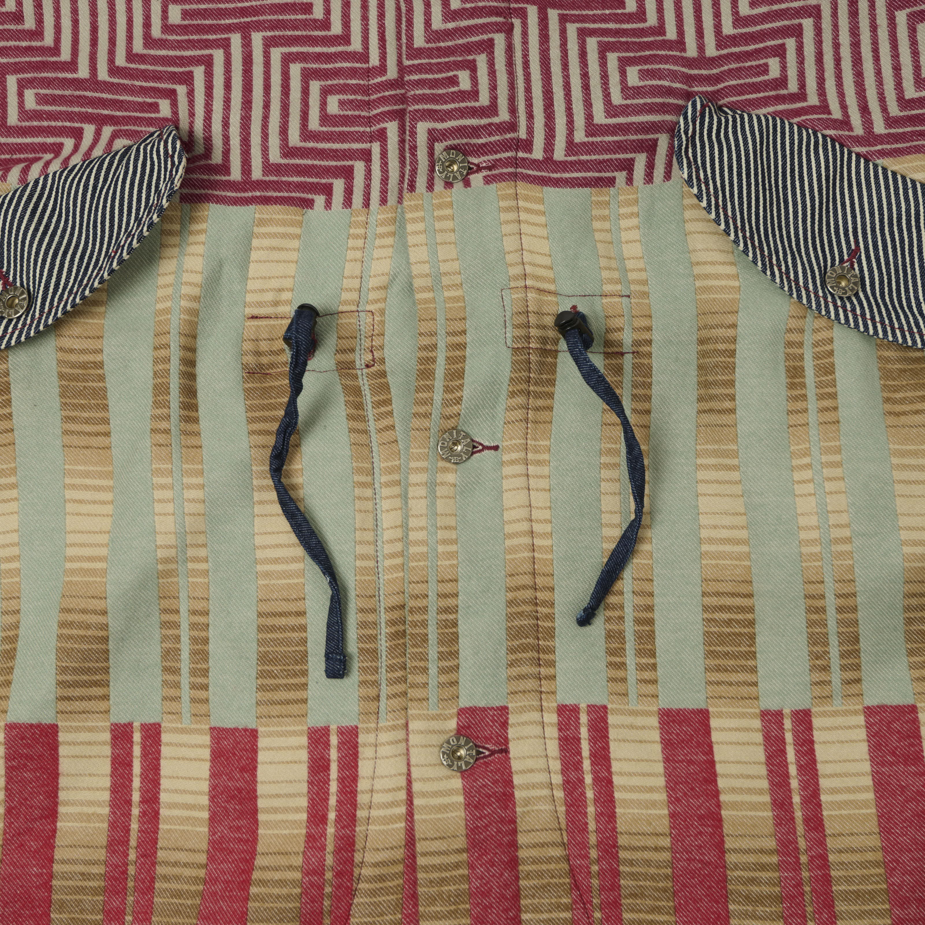 Monitaly 'Beacon' Czech Military Coat - Red