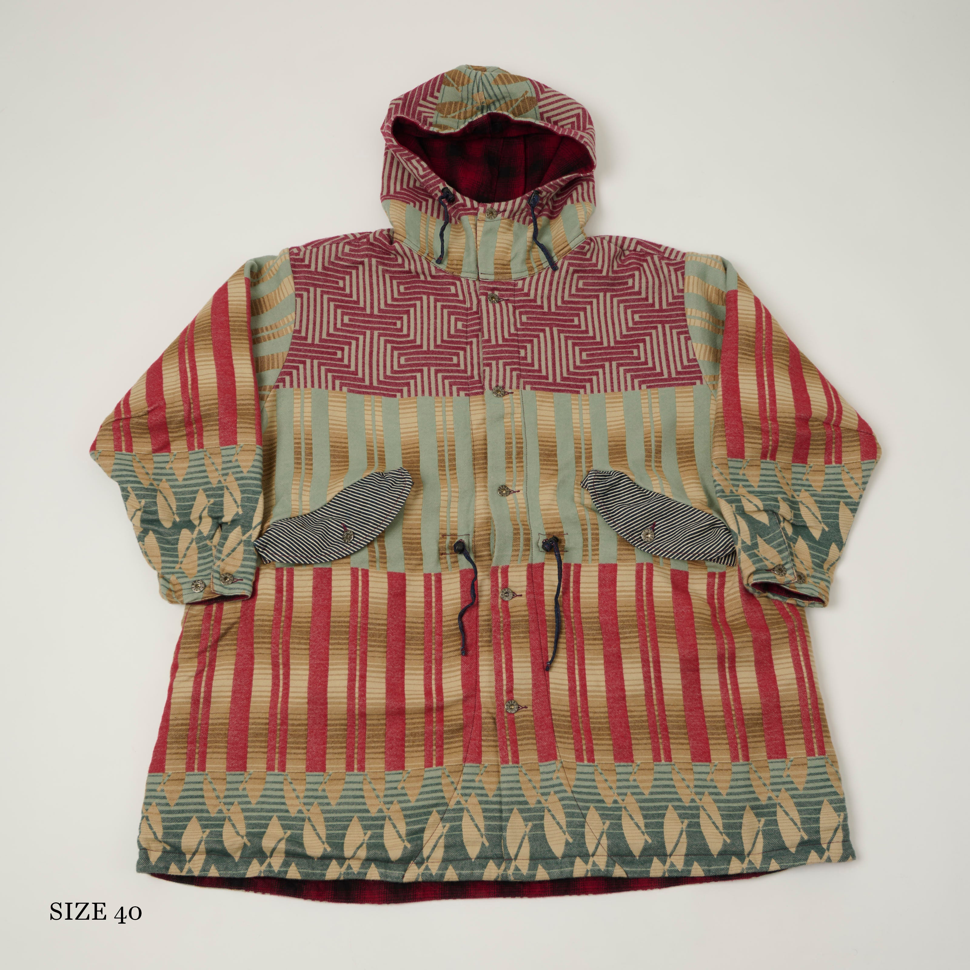 Monitaly 'Beacon' Czech Military Coat - Red