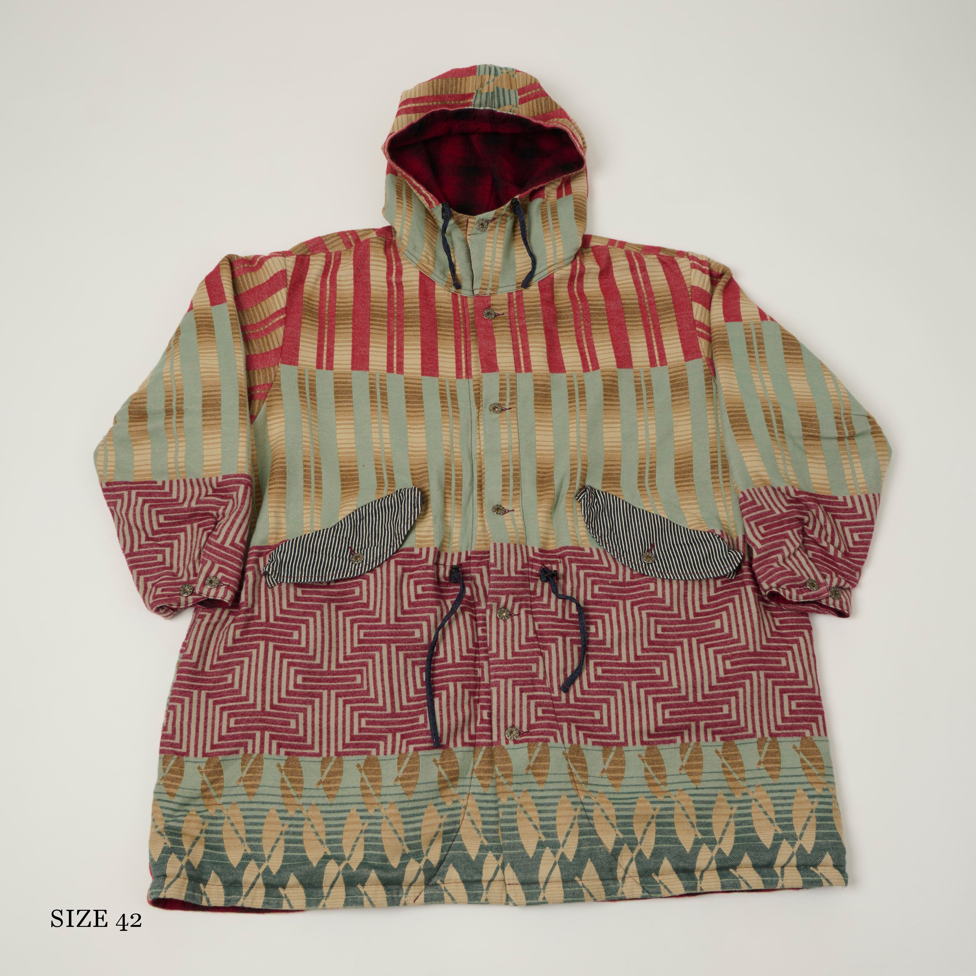 Monitaly 'Beacon' Czech Military Coat - Red