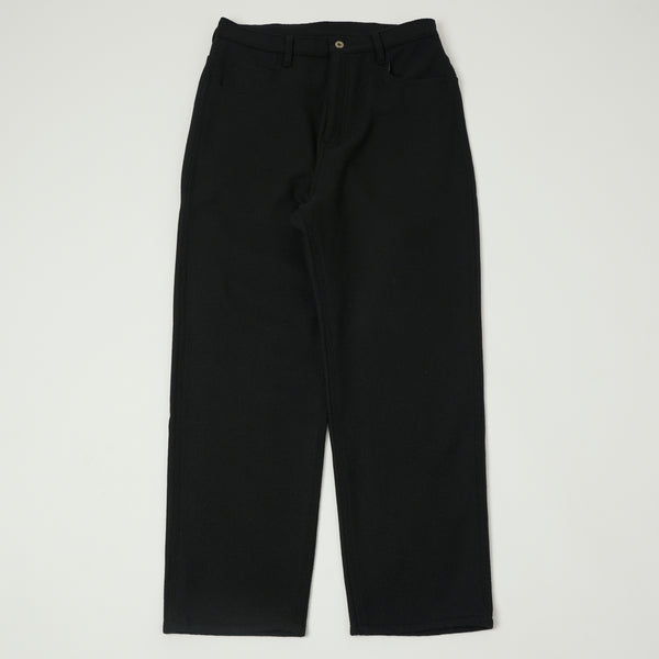 Monitaly Drop Crotch 5 Pocket Pants - Vicente Black | SON OF Monitaly Drop Crotch 5 Pocket Pants - Vicente Black | SON OF