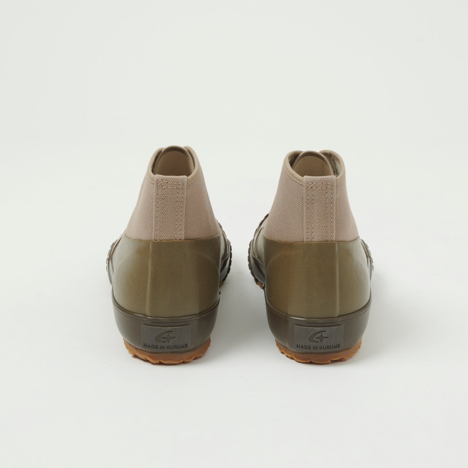 Moonstar 'Alweather' Rubber Covered Hi-Top Sneaker - Grege