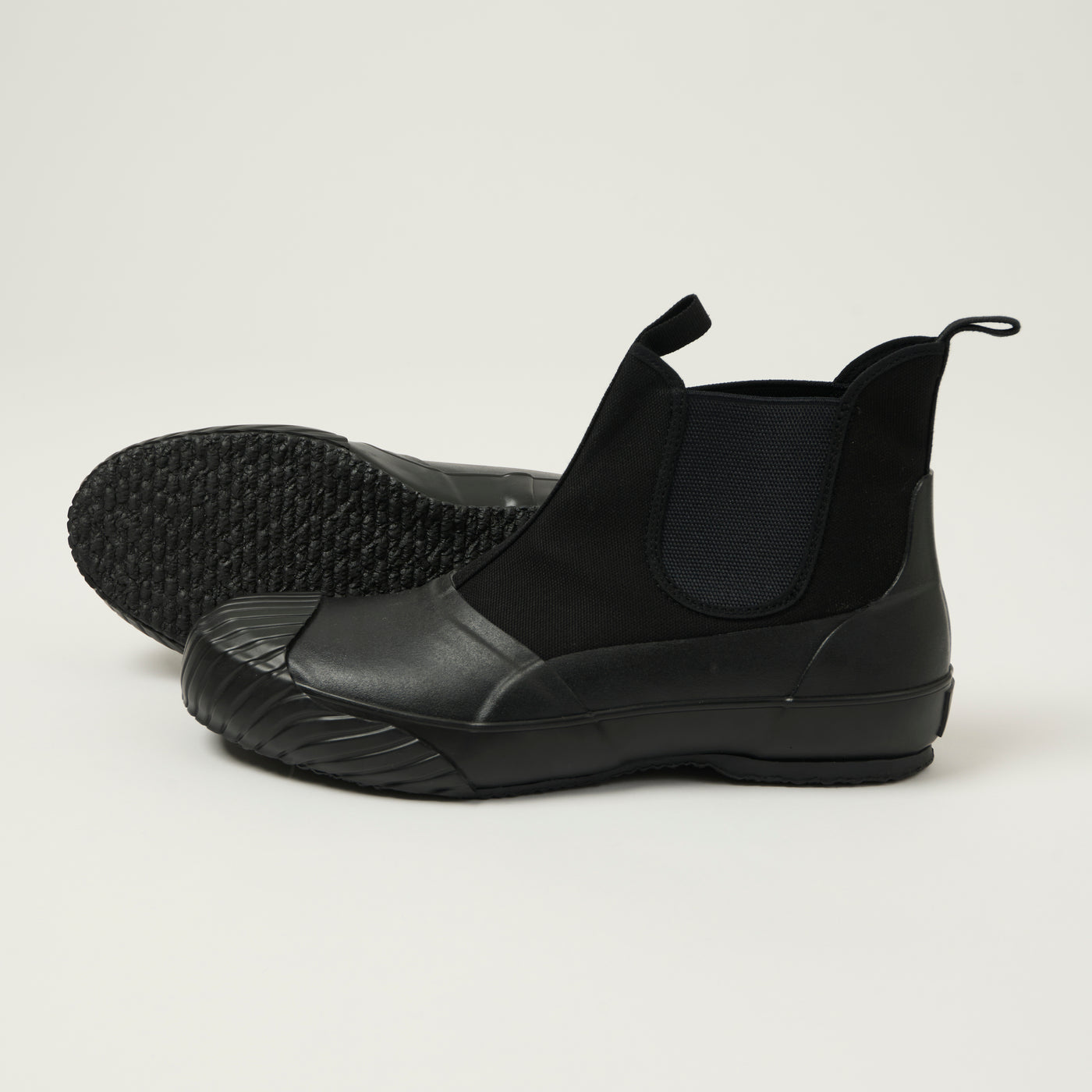 Moonstar 'Alweather Sidegoa' Slip-On Duck Boot - Black