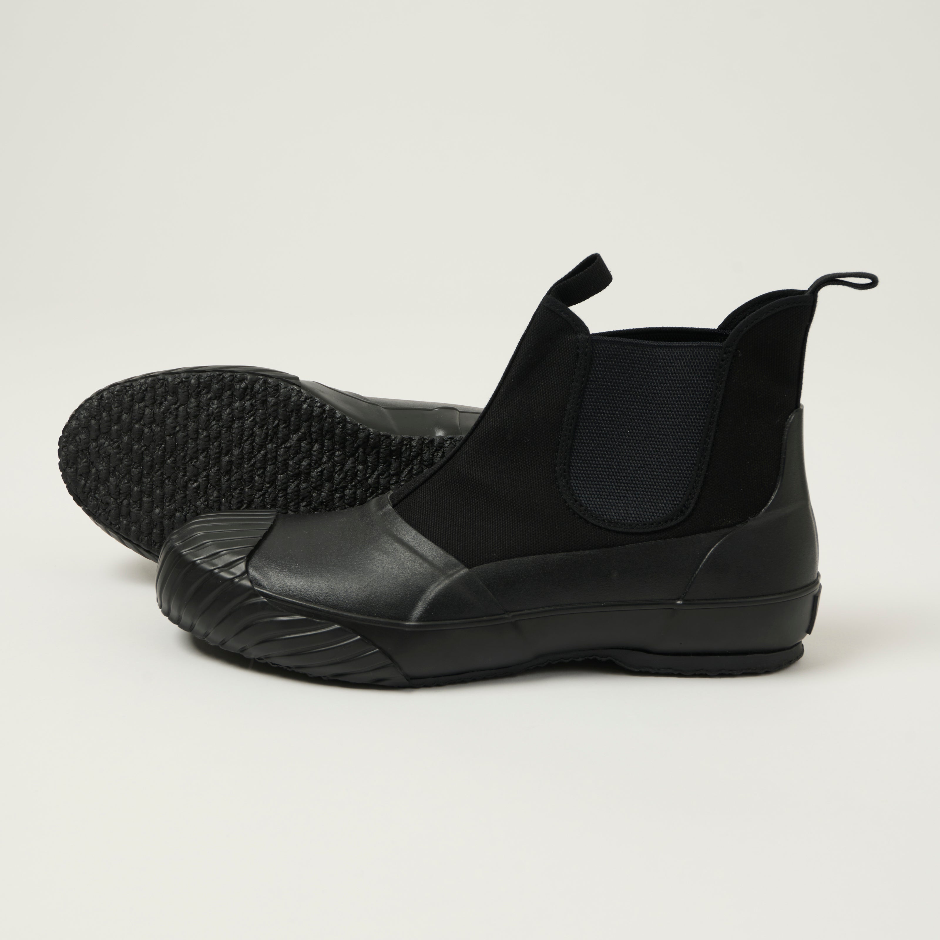 Moonstar 'Alweather Sidegoa' Slip-On Duck Boot - Black