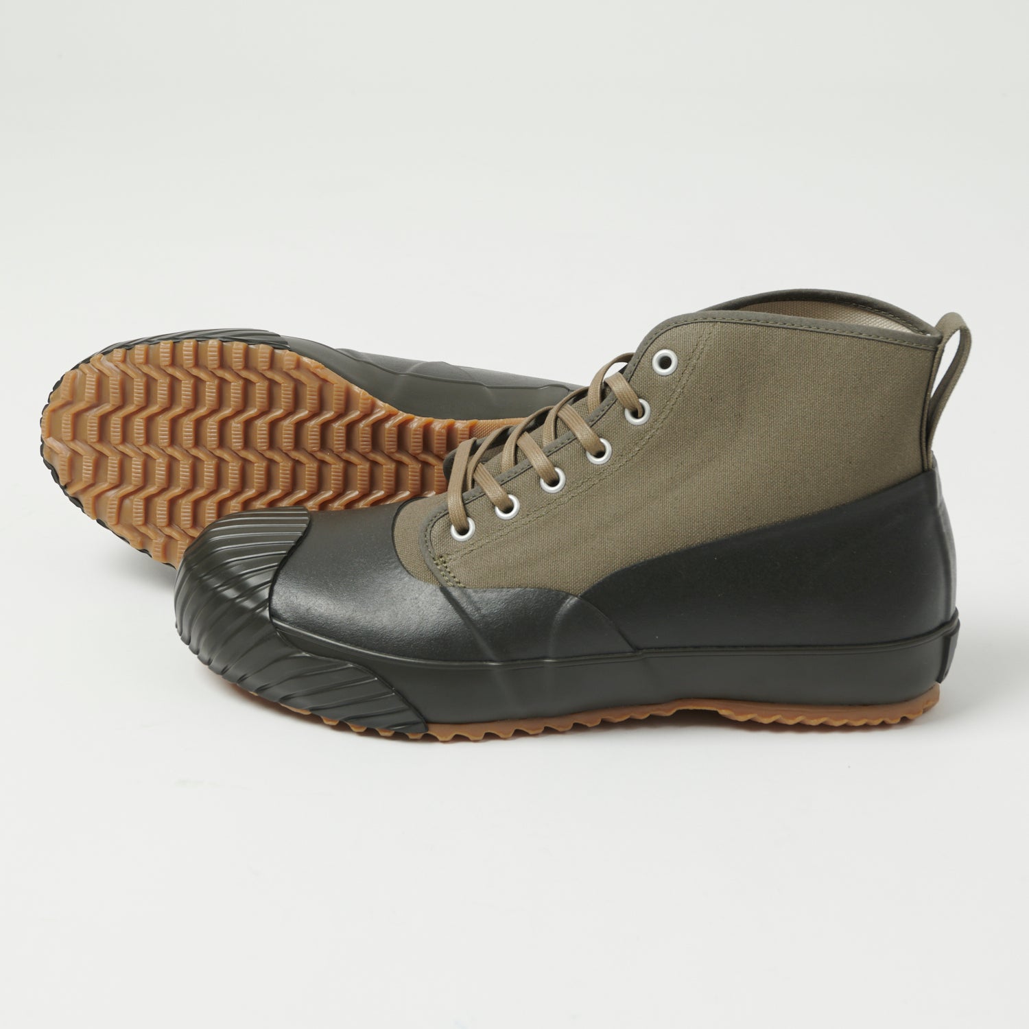 Moonstar 'Alweather' Rubber Covered Hi-Top Sneaker - Olive – SON
