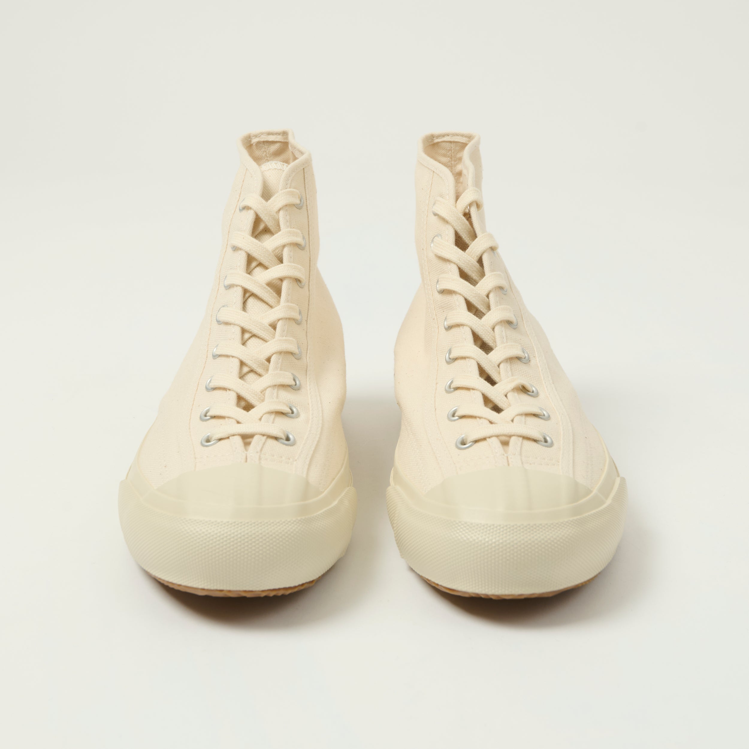 Moonstar 'Gym Classic' Rubber Sole Canvas Hi-Top Sneaker - White