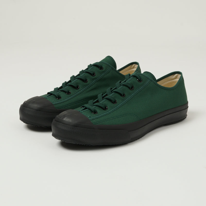 Moonstar Gym Classic Canvas/Rubber Sneaker - Dark Green