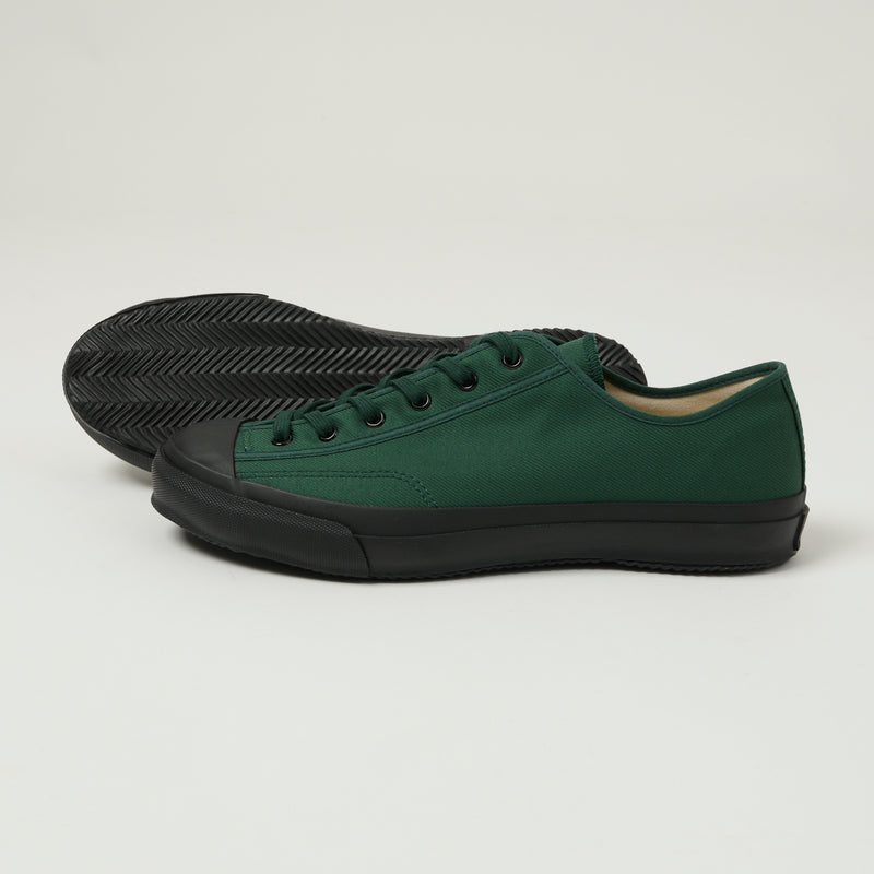 Moonstar Gym Classic Canvas/Rubber Sneaker - Dark Green