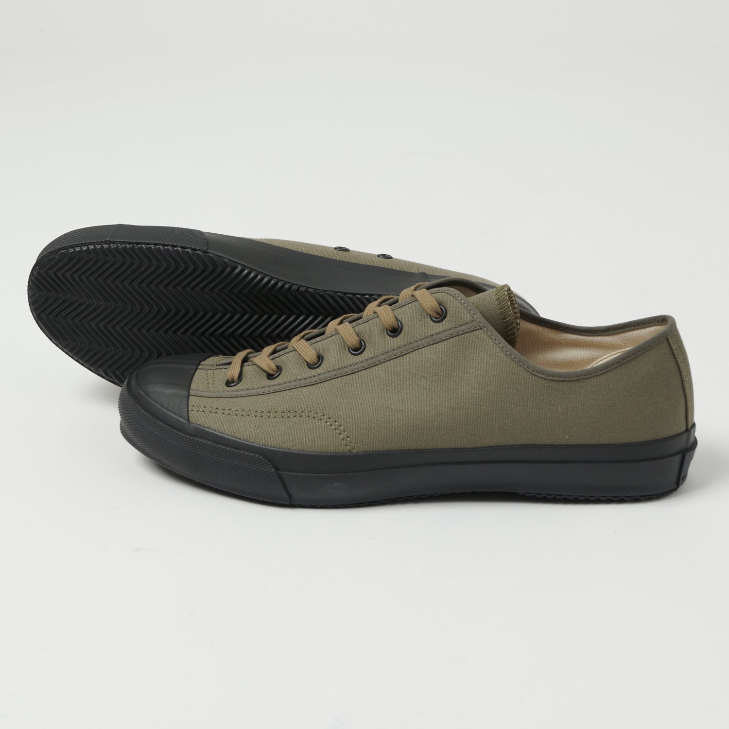 Moonstar 'Gym Classic' Rubber Sole Canvas Sneaker - Olive