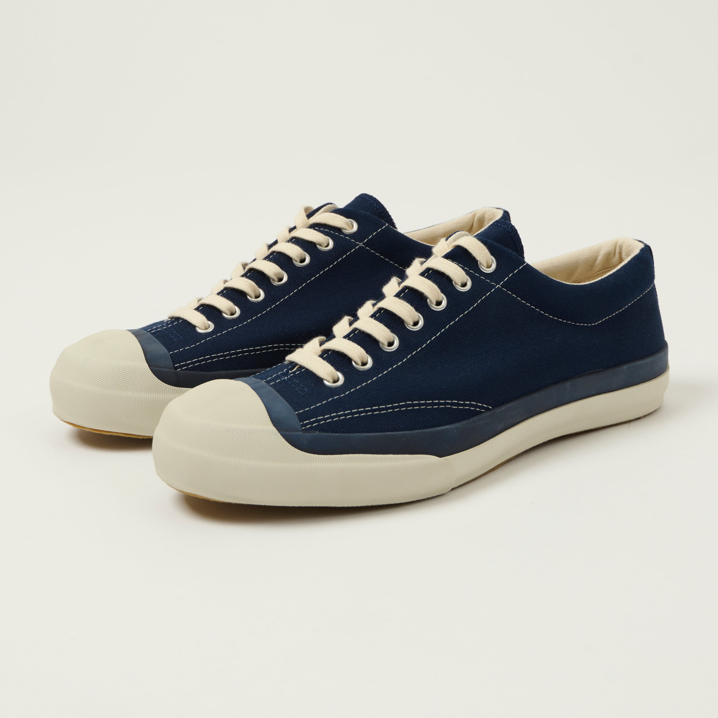Moonstar 'Gym Court' Rubber Sole Canvas Sneaker - Navy