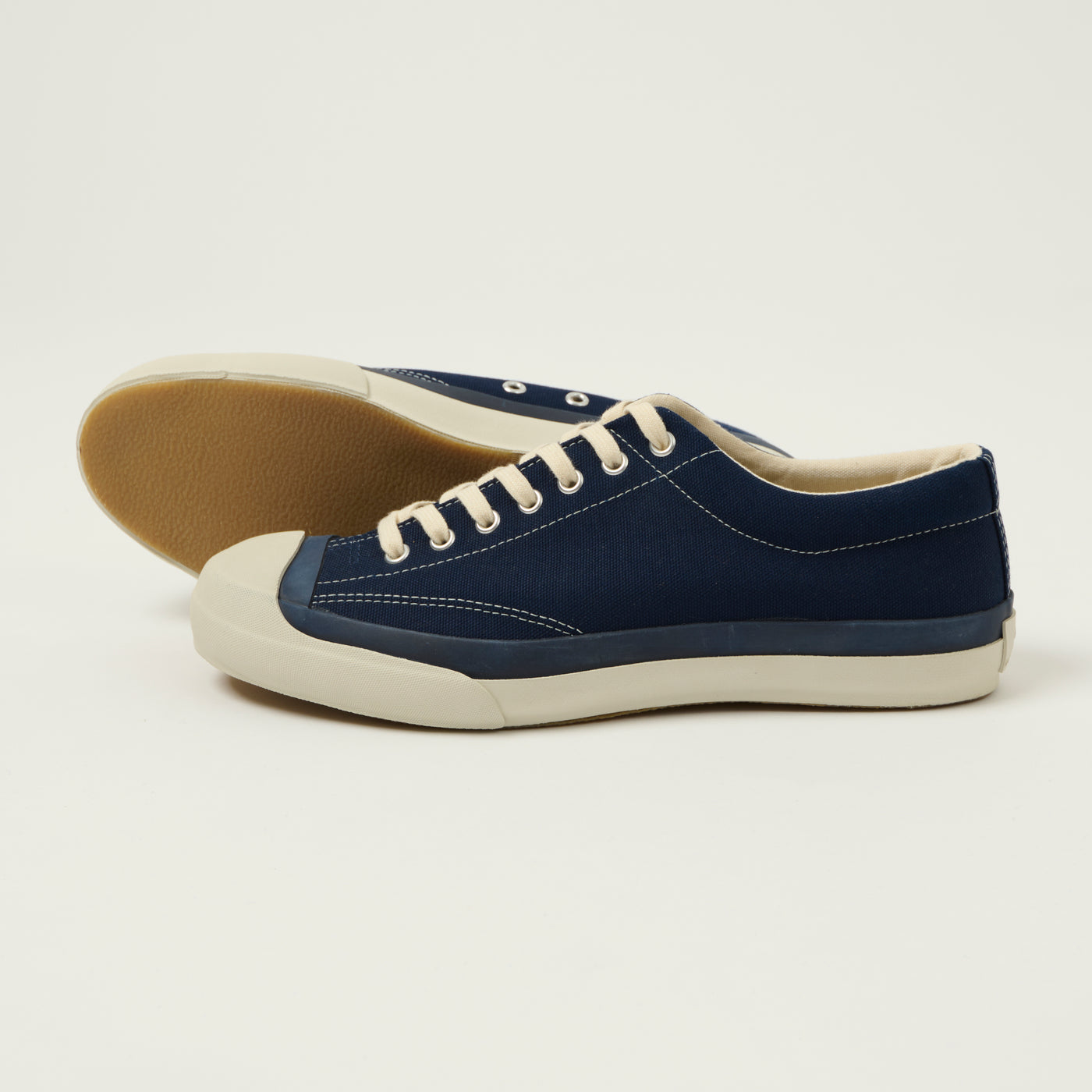 Moonstar 'Gym Court' Rubber Sole Canvas Sneaker - Navy