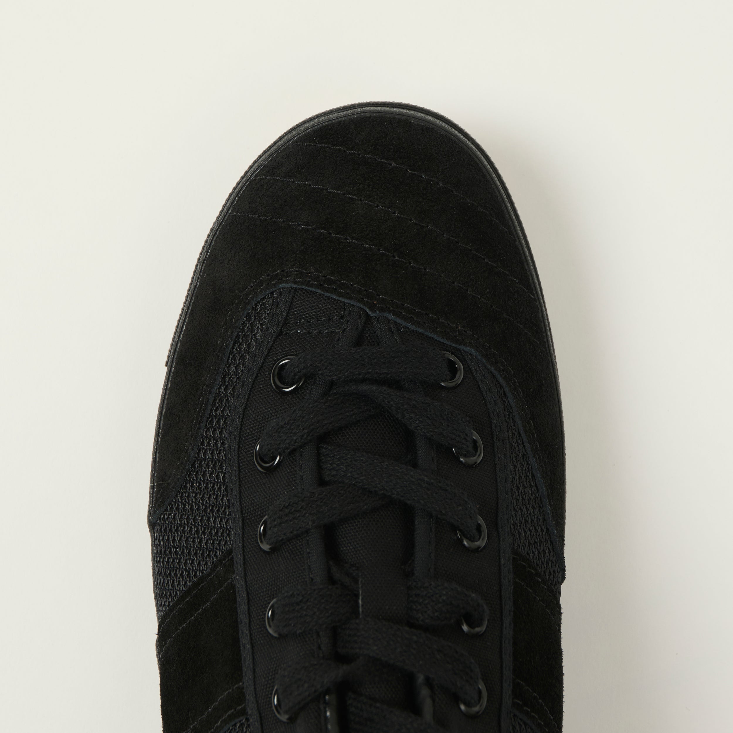 Moonstar 'Gymna Ace' Rubber Sole Trainer - Black