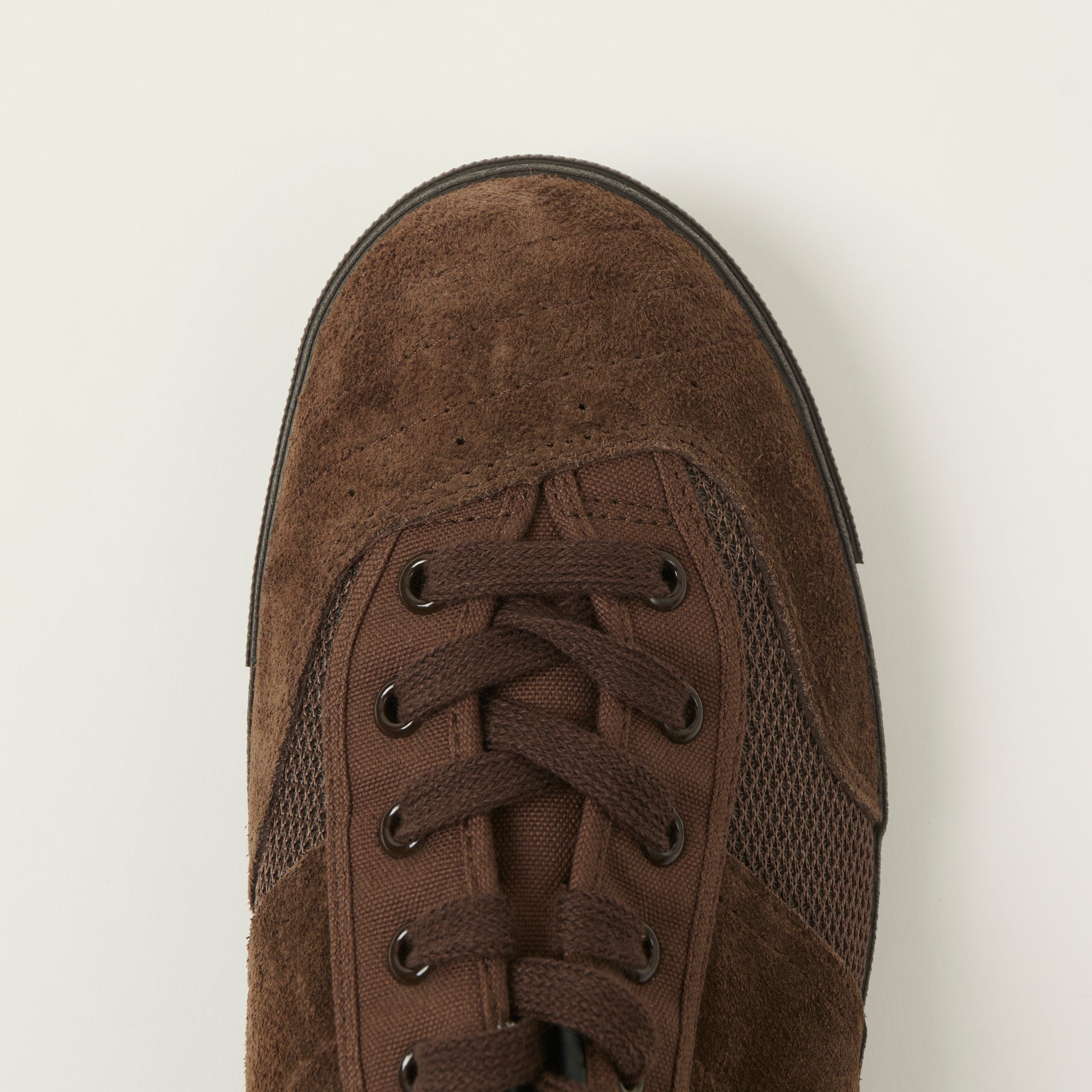 Moonstar 'Gymna Ace' Rubber Sole Trainer - Brown