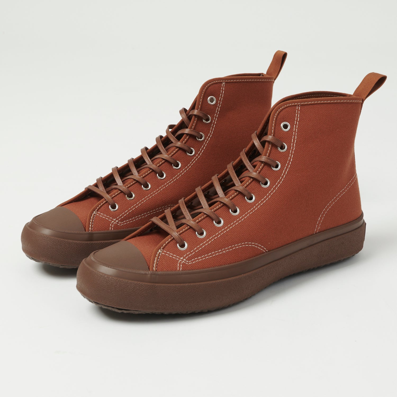 Moonstar 'Hibasket' Rubber Sole Hi-Top Sneaker - Brown