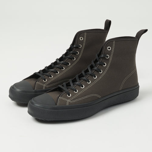 Moonstar 'Hibasket' Rubber Sole Hi-Top Sneaker - Charcoal
