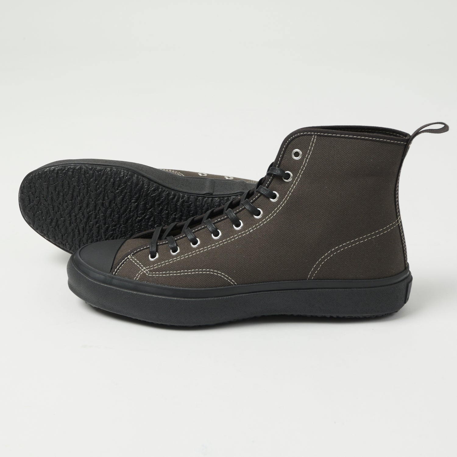 Moonstar 'Hibasket' Rubber Sole Hi-Top Sneaker - Charcoal